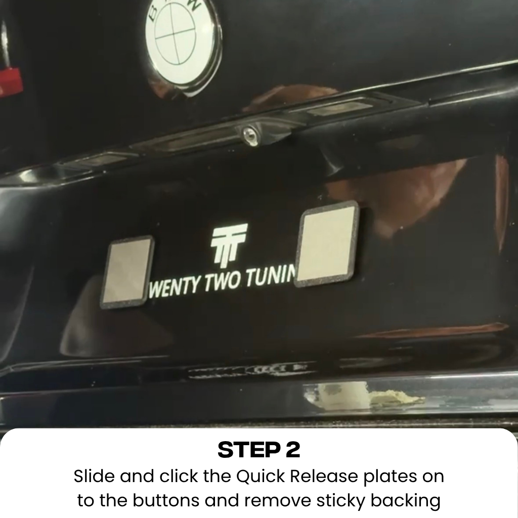 Kliq Quick Release Number Plate Kit V2