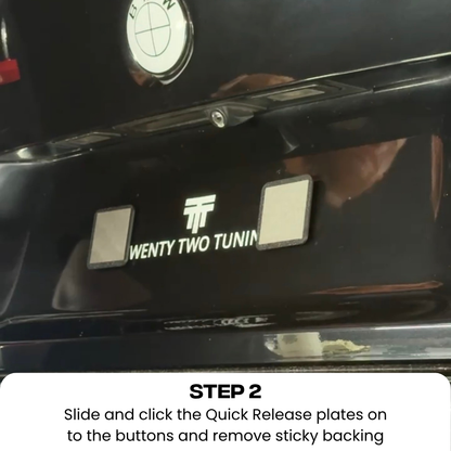 Kliq Quick Release Number Plate Kit V2